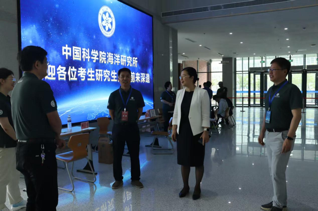 中国科学院海洋研究所圆满完成中国科学院大学2025年本科招生山东省综合评价考试组织工作